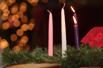 Advent Wreath photo from Kats Barry, UMNS