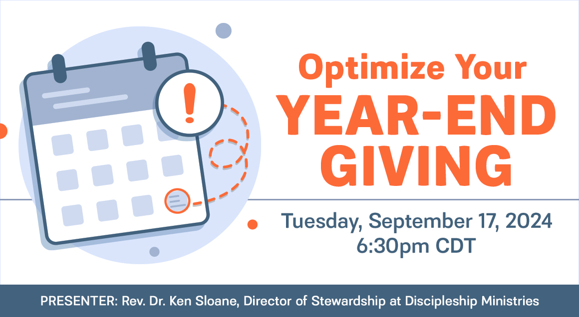 Year-end Giving Webinar graphic