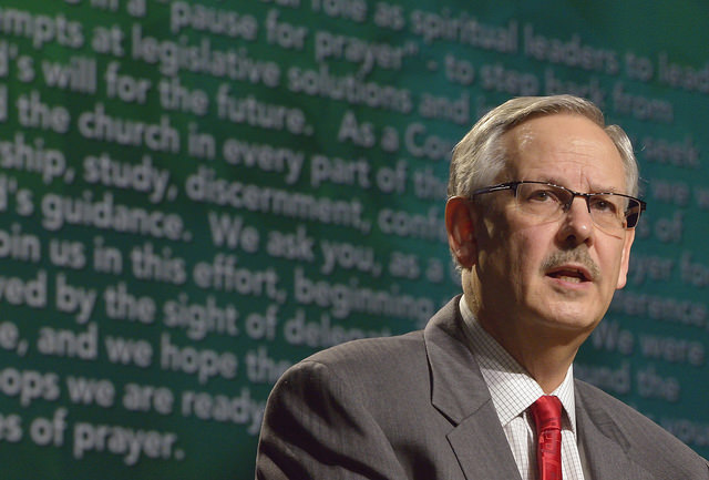 Bishop Ough addresses General Conference 2016