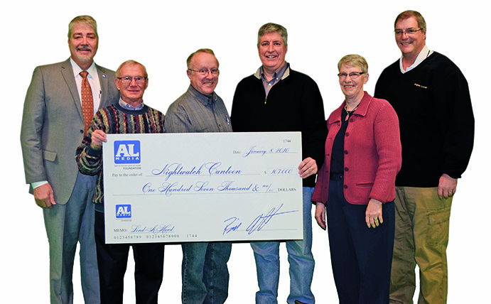 Check Ceremony from Sioux Falls Argus Leader Lend-a-Hand