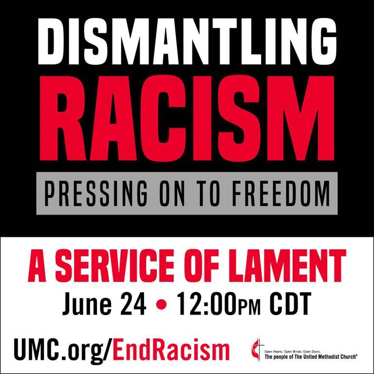 Dismantling Racism Service Lament Square