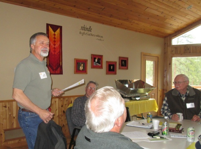 Larry Presenting To Advisory Board