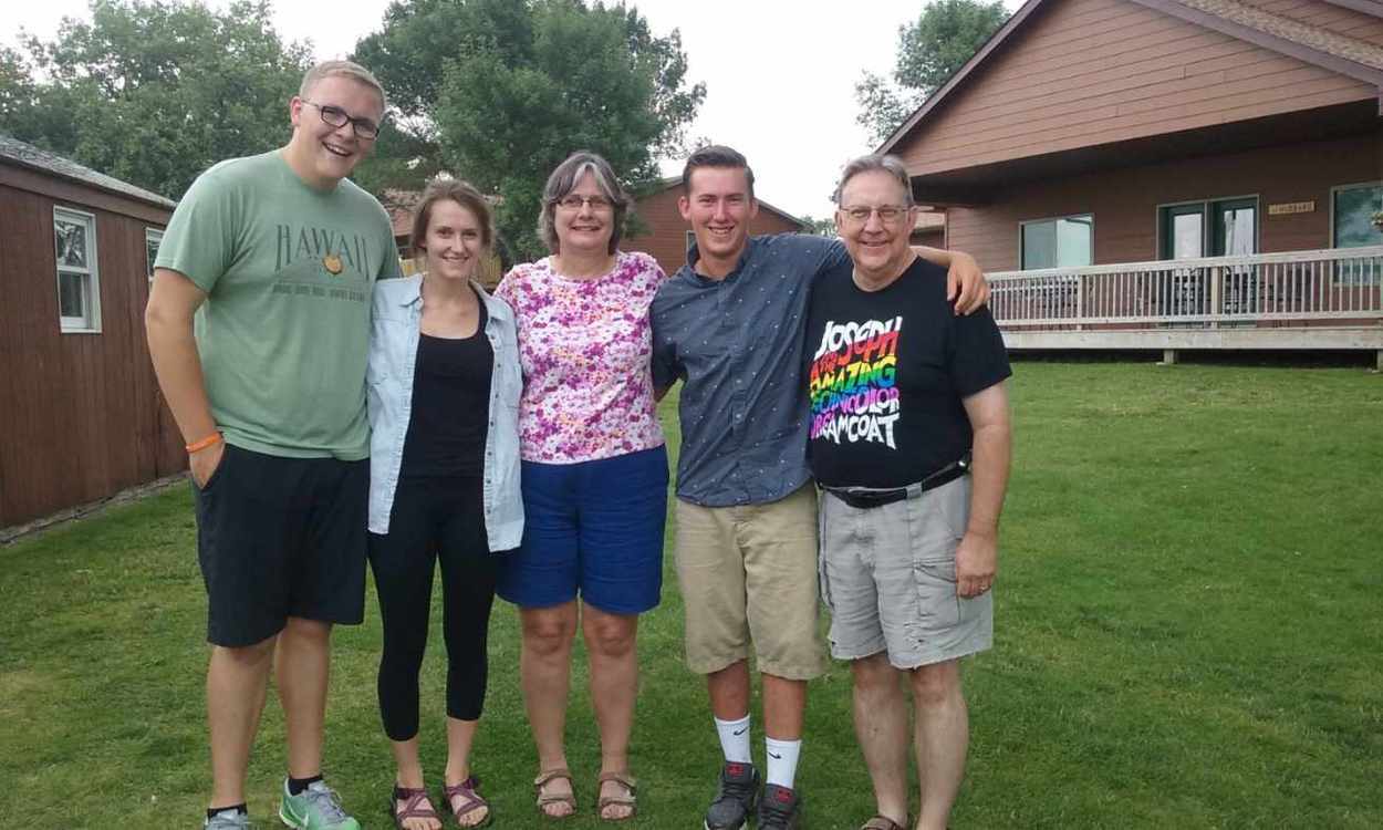 Group at Lake Poinsett Camp