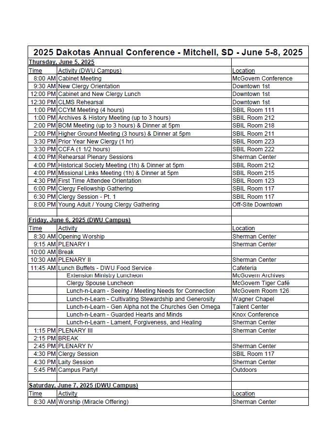 Ac2025draft Abbreviatedschedule Status April102025