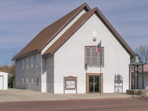 small white church